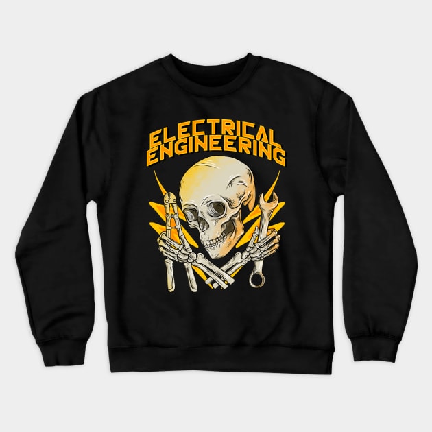 electrical engineering Crewneck Sweatshirt by damnoverload